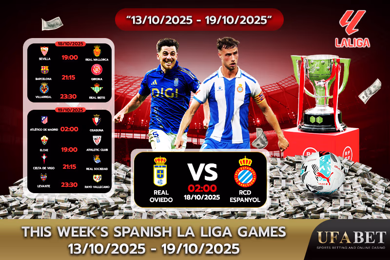 This week’s La Liga schedule